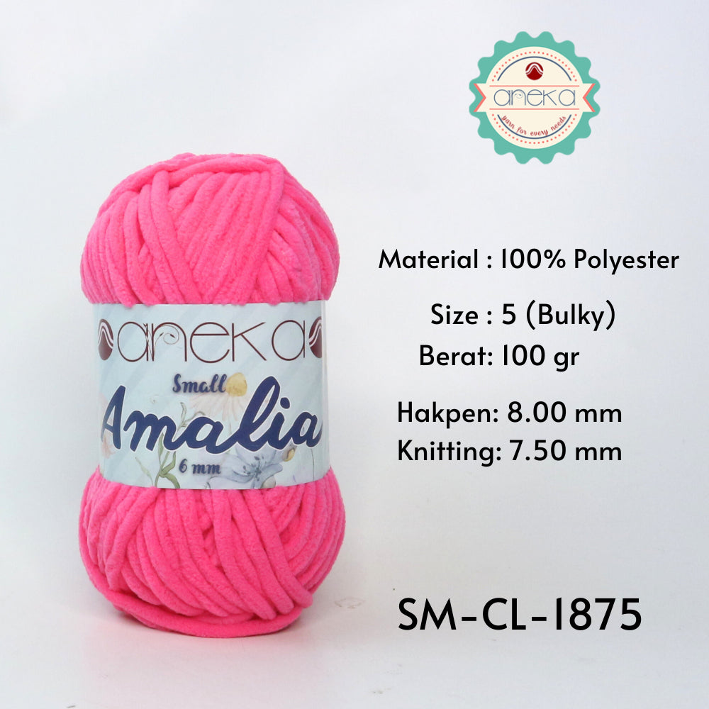 KATALOG - Benang Rajut Small Amalia / Chenille Crochet Knitting Yarn