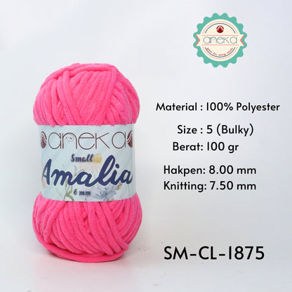 KATALOG - Benang Rajut Small Amalia / Chenille Crochet Knitting Yarn