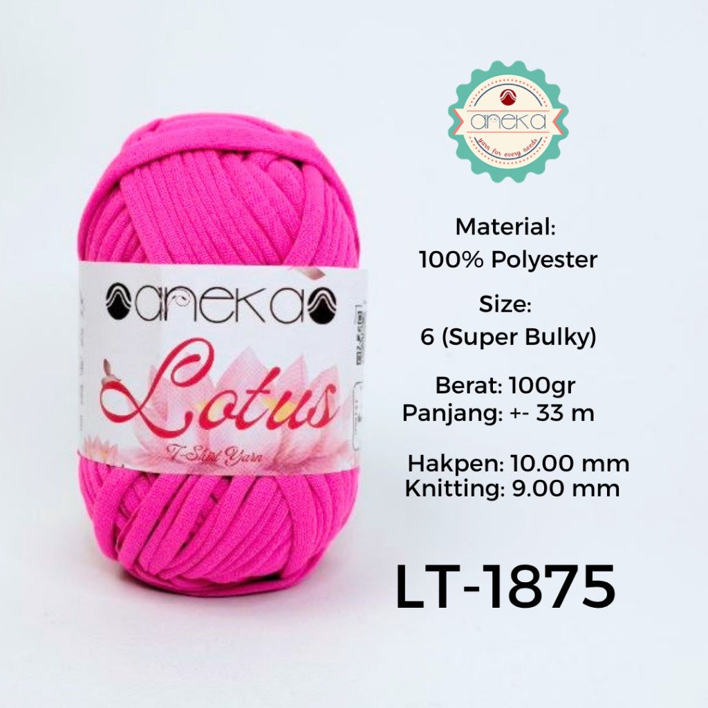 KATALOG - Benang Rajut Lotus / TShirt / Kaos Yarn PART 2