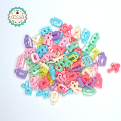 Mute Beads / DIY Craft Milk Pastel Motes - 20 GRAM