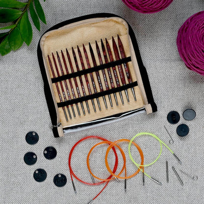 KnitPro Cubics - Alat / Jarum Rajut Interchangeable Needle Set ( Deluxe Set )