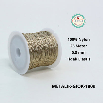 KATALOG - Tali Giok Metalik / / Tali Kur Super Kuat / Metalic