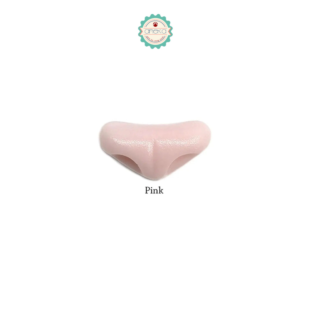 ANEKA - [5PCS] Hidung Boneka Segitiga Plastik / Triangle Cat Nose Safety Parts / DIY Doll Fox Noses / Toy Accessories