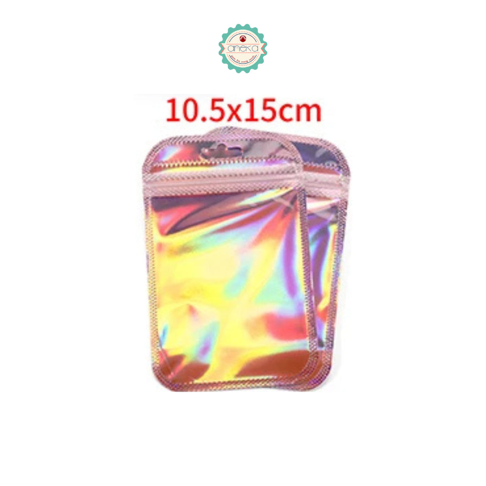 KATALOG - [10 PCS] Plastik Ziplock / Plastic Hologram / Karakter Lucu Kartun / Pastel / PVC / Cute Character