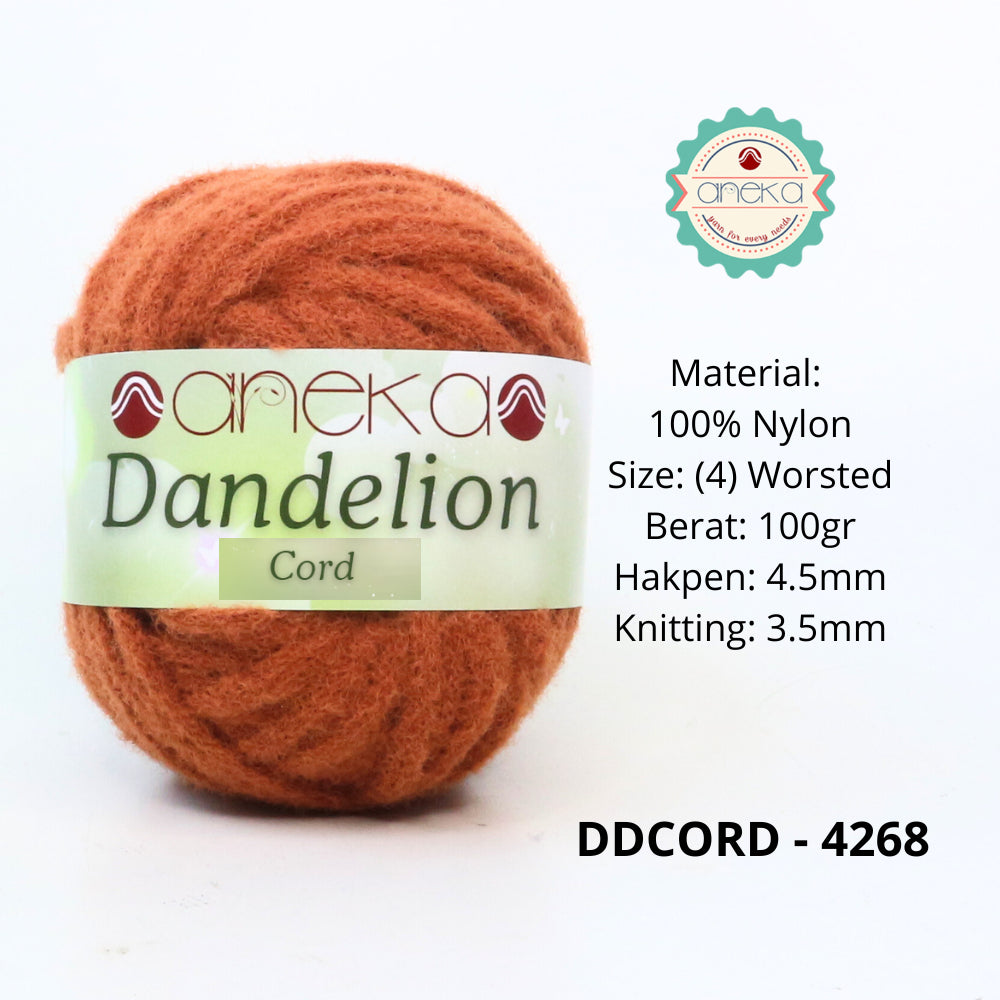 KATALOG - Benang Rajut Dandelion Cord / Crochet Knitting Cord Yarn