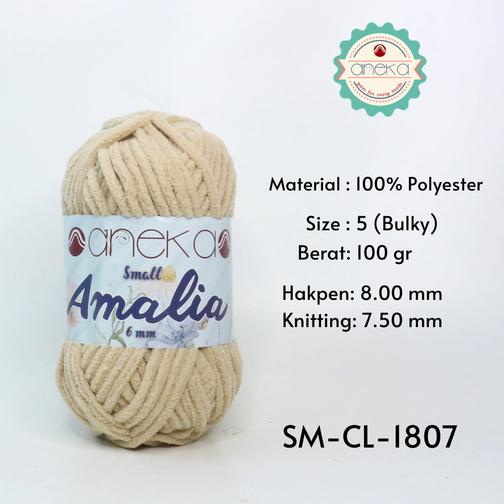 KATALOG - Benang Rajut Small Amalia / Chenille Crochet Knitting Yarn