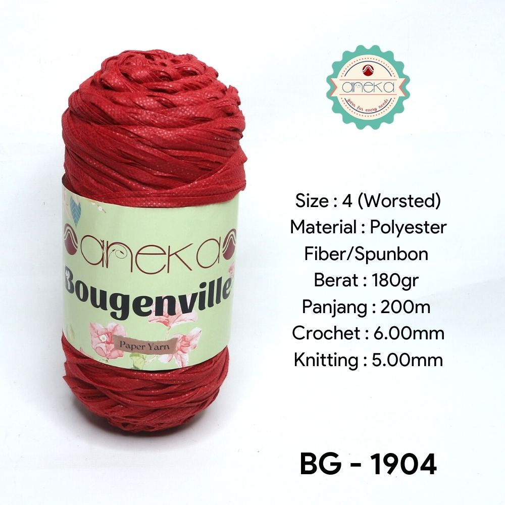 KATALOG - Benang Rajut Bougenville / Rattan / Paper Yarn