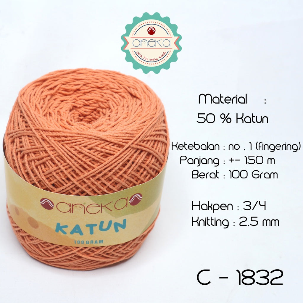 KATALOG - Benang Rajut Katun Polos Part 2