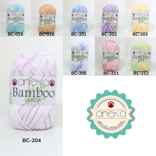 KATALOG - Benang Rajut Katun Bambu / Bamboo Cotton Crochet Knitting Yarn - Part 2