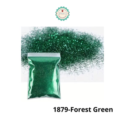 KATALOG - [50 gram] Glitter Warna Bubuk Halus / Serbuk Kerajinan DIY