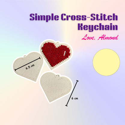 KATALOG -  [TANPA KEYCHAIN & BENANG] 3D Print Embroidery / Cross Stitch / Keychain / Menyulam / Sulam Tangan / Gantungan Kunci