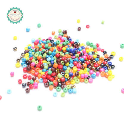 8/o Hiroshima Sand Mote / Mute Beads / Doff Glossy Jewelry Mote - 15 grams