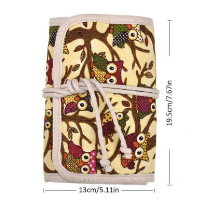 ANK - Dompet Case Hakpen / Aksesoris Rajut OWL (Case Only)