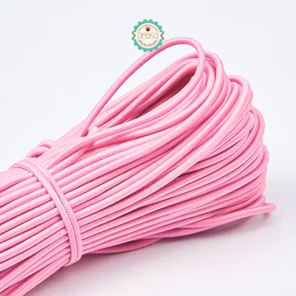 KATALOG - [+-10m / 50gr] Tali String 2.5mm Elastis Warna /  Braided Elastic Cord / Beading Threads Stretch String / DIY Craft Sewing Accessories