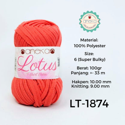 KATALOG - Benang Rajut Lotus / TShirt / Kaos Yarn PART 2