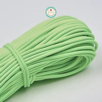 KATALOG - [+-10m / 50gr] Tali String 2.5mm Elastis Warna /  Braided Elastic Cord / Beading Threads Stretch String / DIY Craft Sewing Accessories