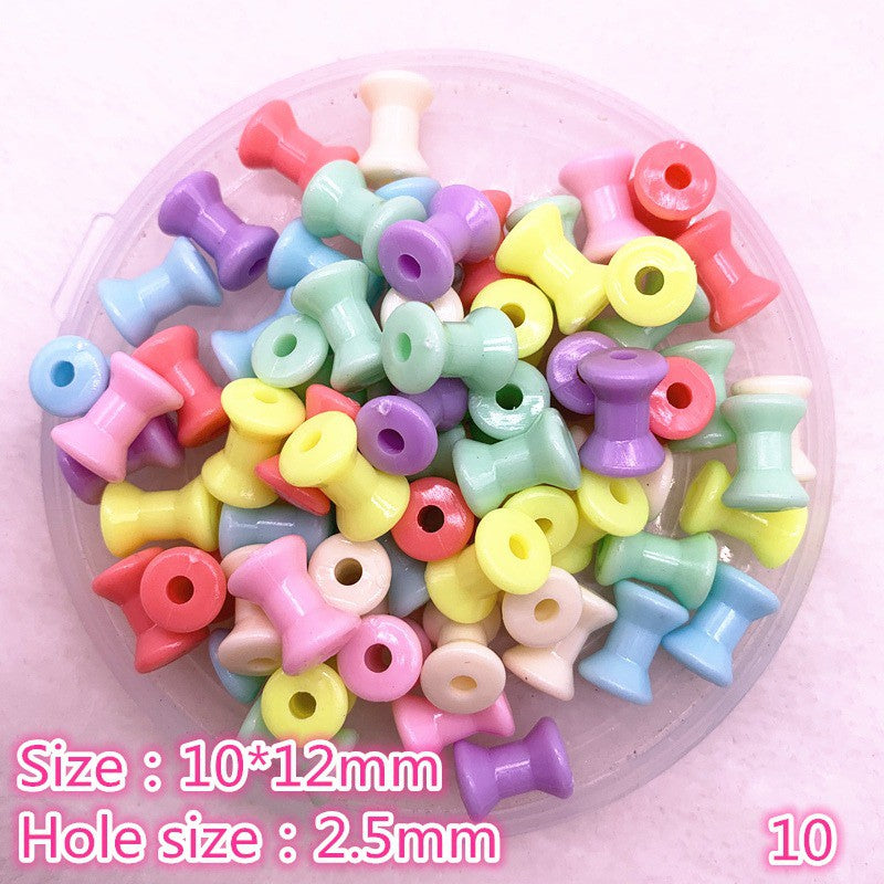Mute Beads / DIY Craft Milk Pastel Motes - 20 GRAM