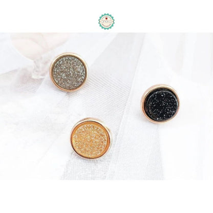 ANEKA - Kancing Baju Glitter Mewah / Tiny Button 11mm Premium