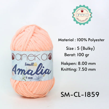 KATALOG - Benang Rajut Small Amalia / Chenille Crochet Knitting Yarn
