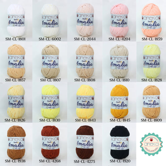 KATALOG - Benang Rajut Small Amalia / Chenille Crochet Knitting Yarn