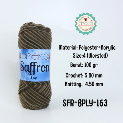 KATALOG - Benang Rajut Saffron 8 Ply / Crochet Knitting Yarn - Part 3