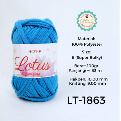 KATALOG - Benang Rajut Lotus / TShirt / Kaos Yarn PART 2