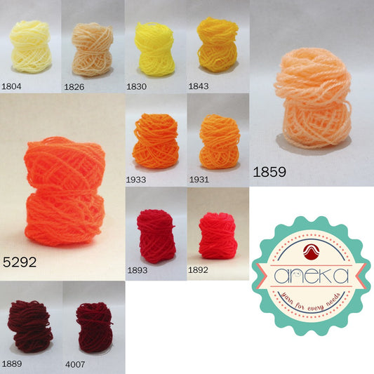KATALOG - Benang Rajut Wool / Wol / Siet Yarn SATUAN - PART 2