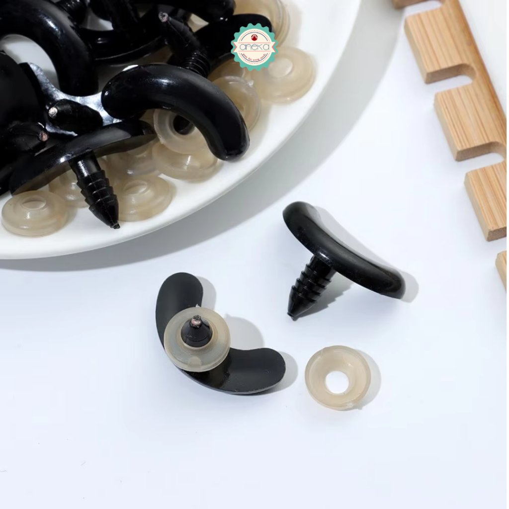 ANEKA - [10 PCS] Mata Boneka Lengkung Senyum / Smile Eyes Safety Accessories fot Toys