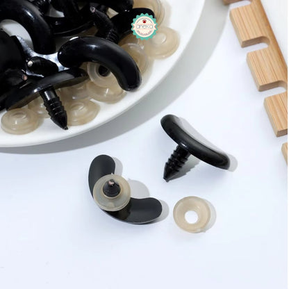 ANEKA - [10 PCS] Mata Boneka Lengkung Senyum / Smile Eyes Safety Accessories fot Toys