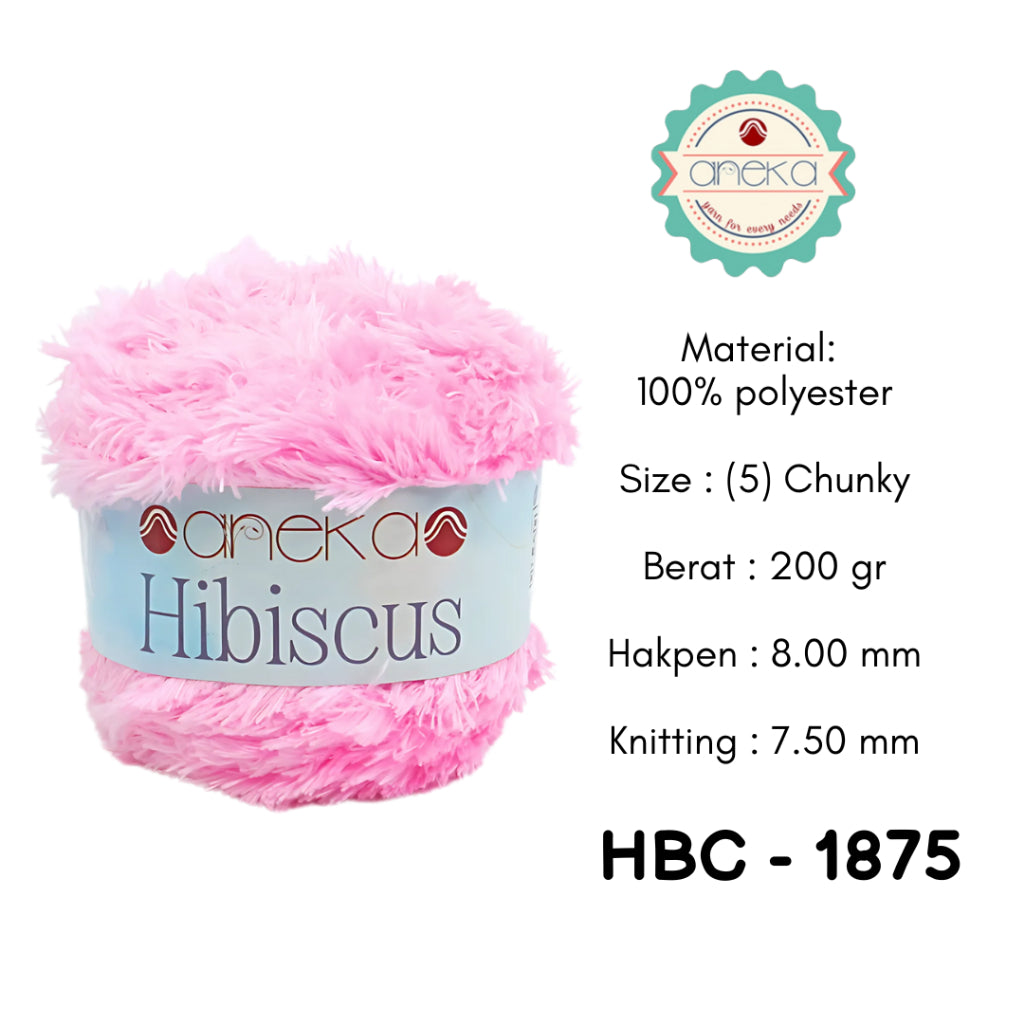 KATALOG - Benang Rajut Hibiscus / Eyelash Coral Mink Feather Crochet Knitting Yarn