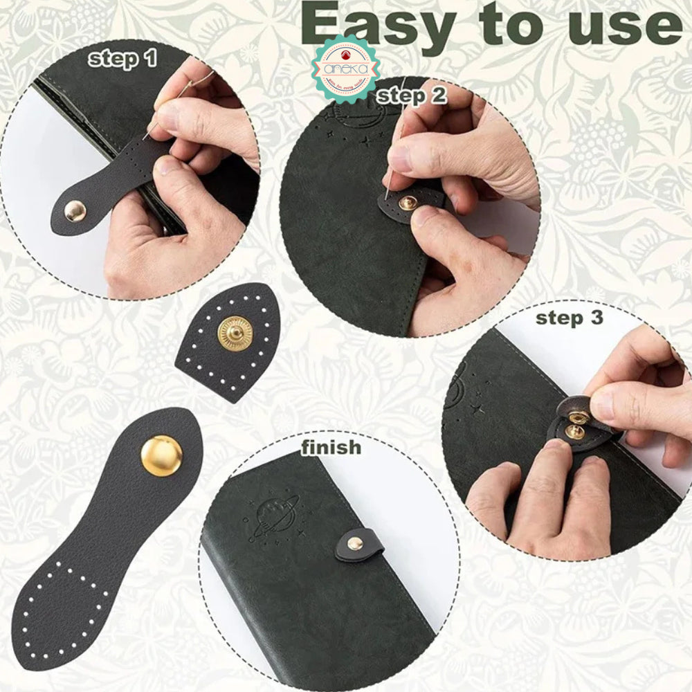 KATALOG - Kancing Tas Kulit Jahit Cetet / Leather Bag Buckle Handmade