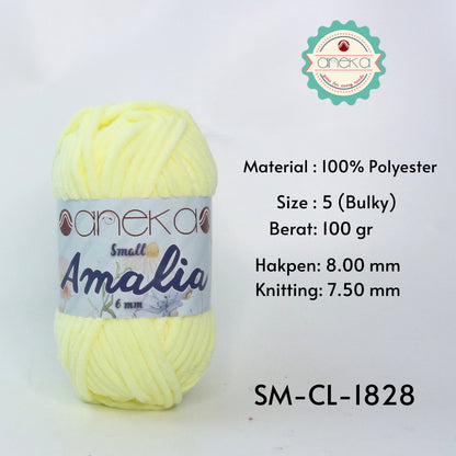 KATALOG - Benang Rajut Small Amalia / Chenille Crochet Knitting Yarn