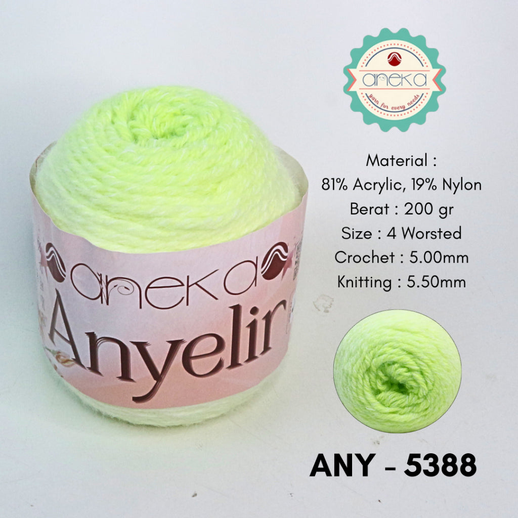 KATALOG - Benang Rajut Knitting Anyelir / Acryllic Nylon Yarn / Soft
