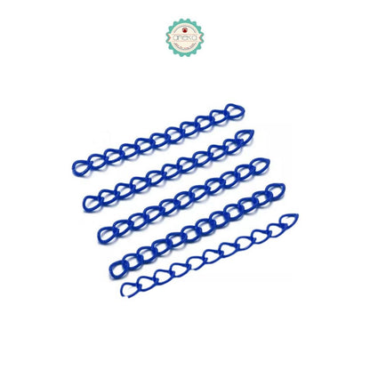 ANEKA - [5PCS] Rantai Konektor Warna 5cm /  Extended Extension Tail Chain Lobster Connector Jewelry