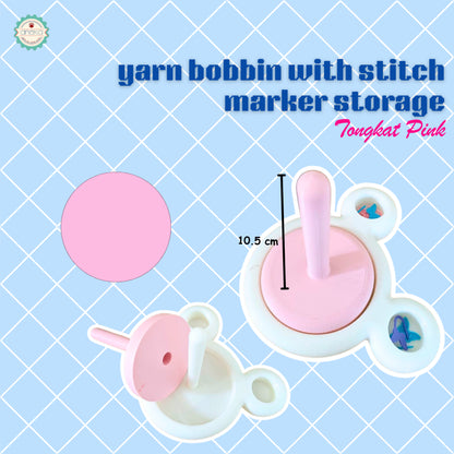 ANEKA - [PREORDER] 3D Print Yarn Spinner Storage Mickey / Alat Rajut Knitting