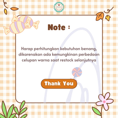 KATALOG - Benang Rajut Iris Glitter / Crochet Knitting Yarn