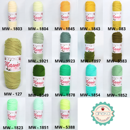 CATALOG - Rose Knitting Yarn / Soft Acrylic Yarn / 8 ply Milk Cotton Worsted / Milk Cotton PART 3