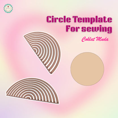 ANEKA - 3D Print Sewing Template Circle / Pengukur Lingkaran Jahit