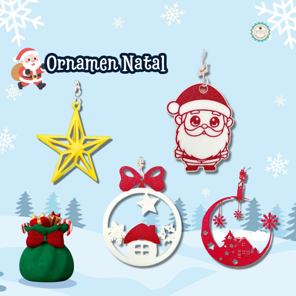 KATALOG- [PRE-ORDER] 3D Print Special Christmas Edition / Aksesoris Peralatan Rajut Knitting Natal DIY