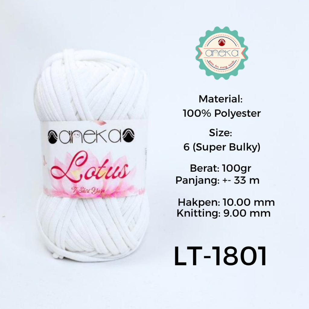 KATALOG - Benang Rajut Lotus / TShirt / Kaos Yarn PART 2