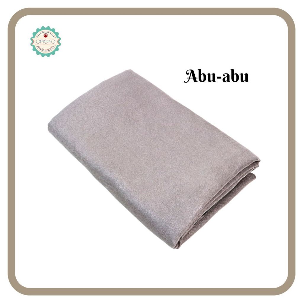 ANEKA - Kain Furing Bulu Bludru Tanpa Jahit / Perekat Praktis / Pelapis Tas Dompet DIY Craft