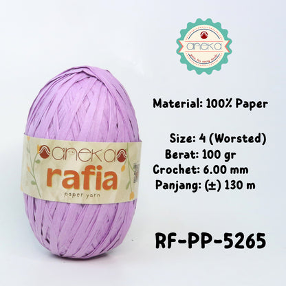 KATALOG - Benang Rajut Rafia / Raffia Paper Yarn