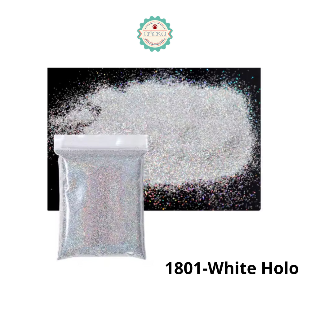 KATALOG -  [3 gram & 50 gram] Glitter Warna Bubuk Halus / Serbuk Kerajinan DIY / Powder