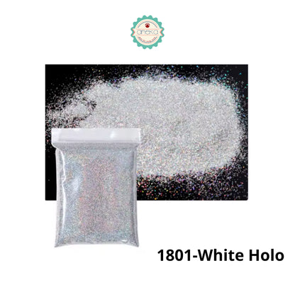 KATALOG -  [3 gram & 50 gram] Glitter Warna Bubuk Halus / Serbuk Kerajinan DIY / Powder