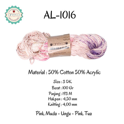 KATALOG - Benang Rajut Alamanda / Hand Dyed Yarn Cotton Yarn / Katun