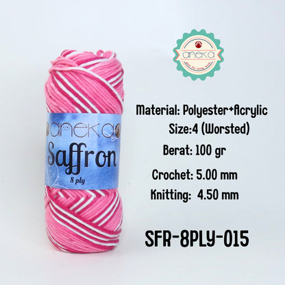 KATALOG - Benang Rajut Saffron 8 Ply / Crochet Knitting Yarn - Part 3