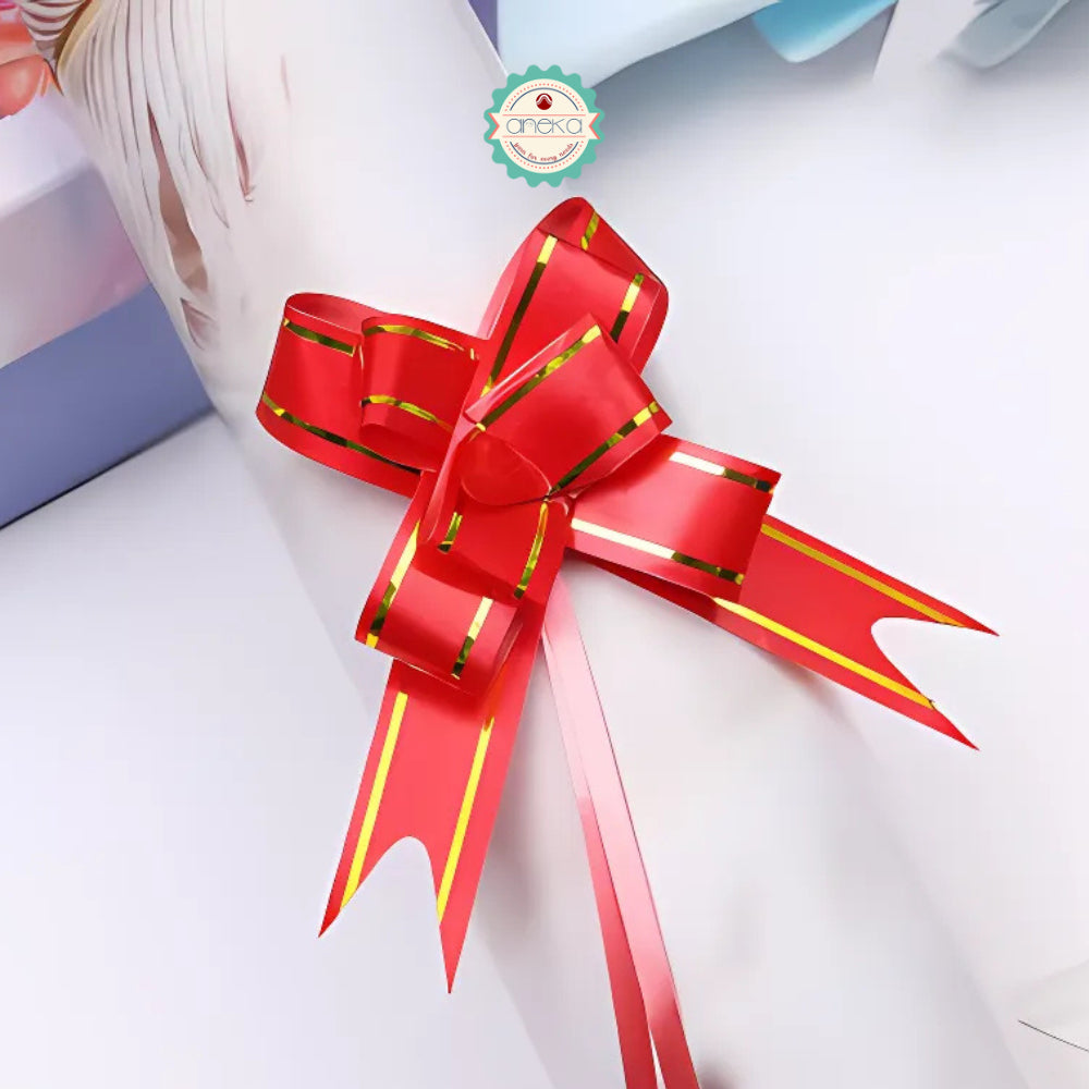 KATALOG - [10 PCS] Pita Tarik Hadiah Kado /  Pull Bow Knot Gift Ribbons