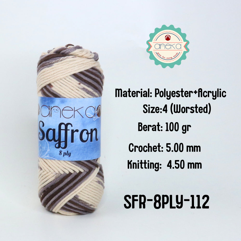KATALOG - Benang Rajut Saffron 8 Ply / Crochet Knitting Yarn - Part 3