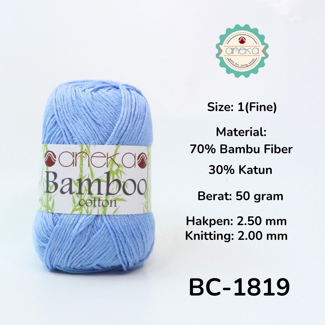 KATALOG - Benang Rajut Katun Bambu / Bamboo Soft Cotton Crochet Knittin Yarn - Part 1