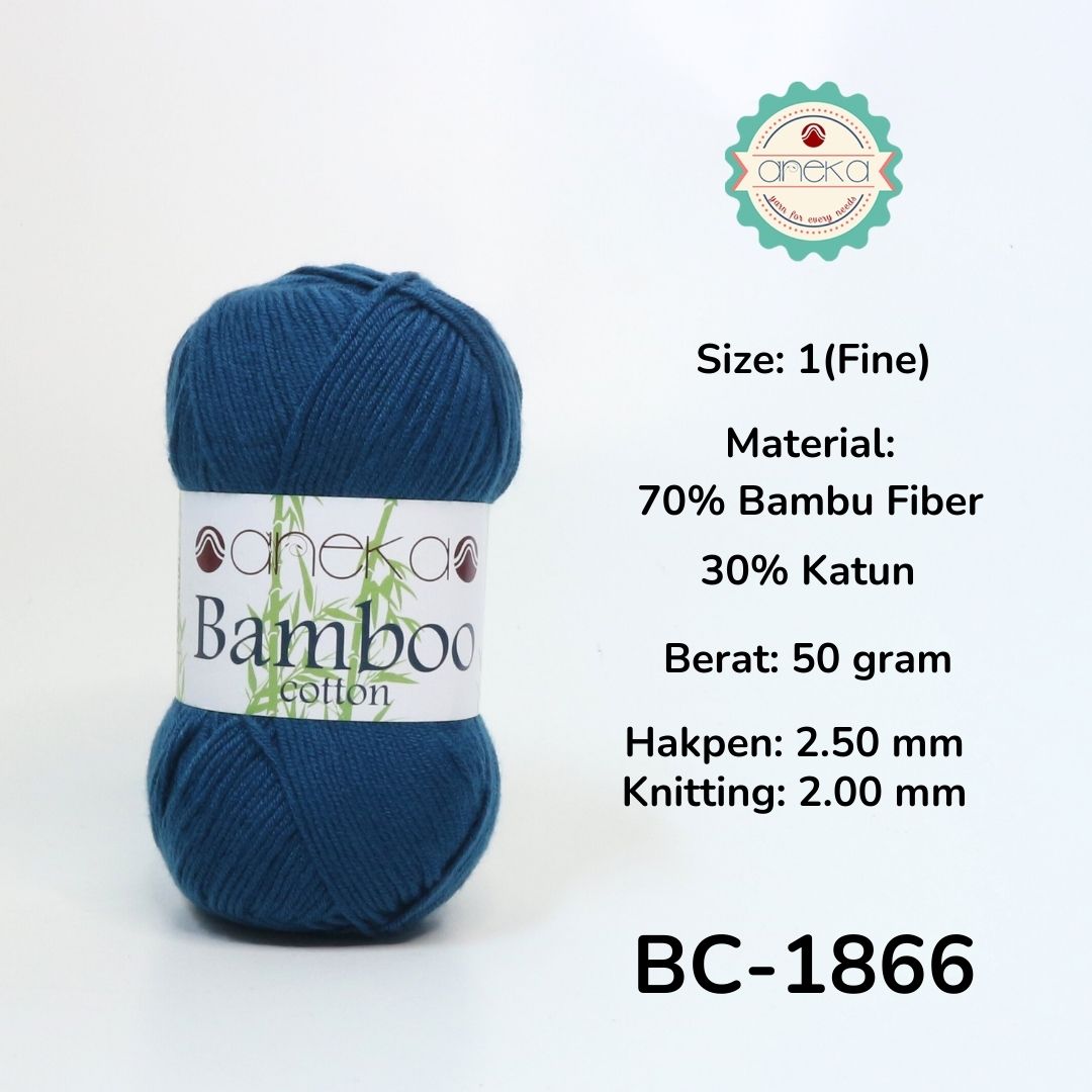 KATALOG - Benang Rajut Katun Bambu / Bamboo Soft Cotton Crochet Knittin Yarn - Part 1